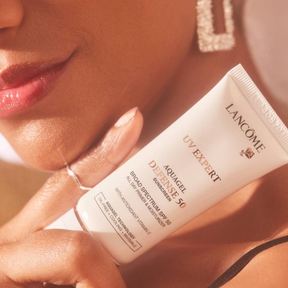 lancome uv expert aquagel defense primer moisturizer spf 50